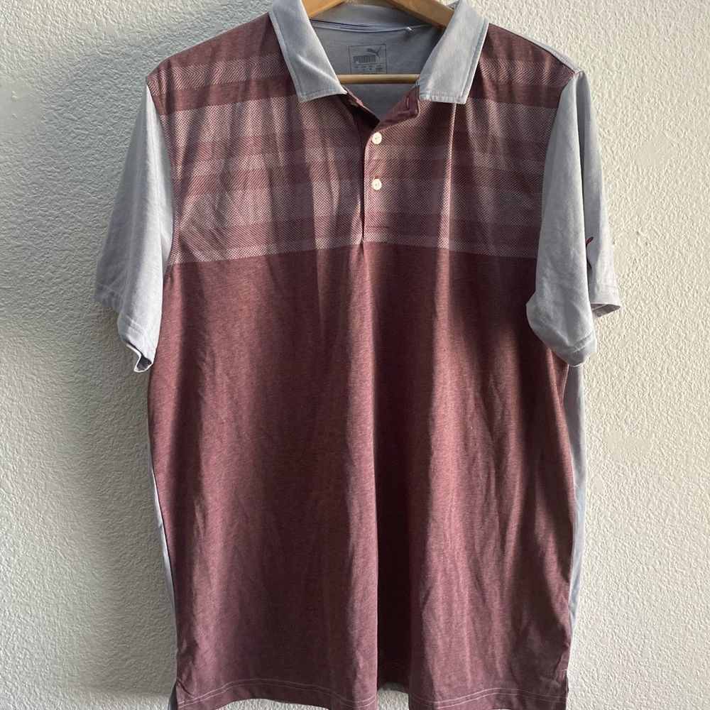 Grande Dunes Golf Course Myrtle Beach SC Puma Polo Shirt Men's Large